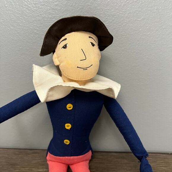 Vintage 1996‎ Hotch Potch Long Leg  Colonial Williamsburg ABC Merry Makers Doll - Picture 1 of 5